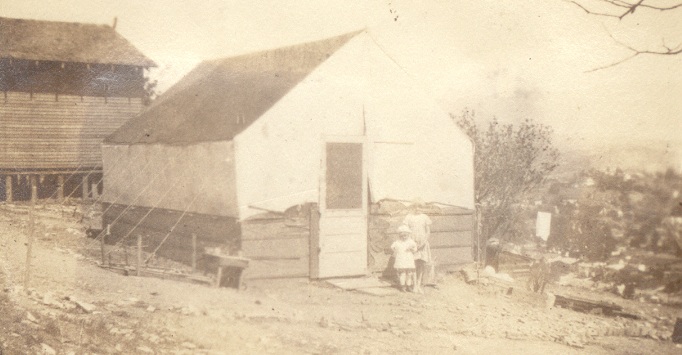 The Mt. Washington tent house, circa 1928/9