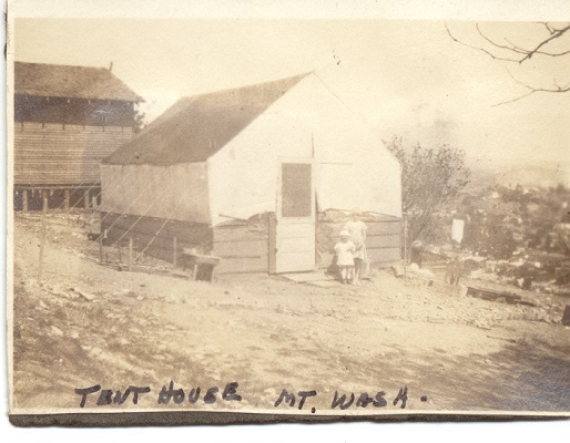 tent house Mt. Washington